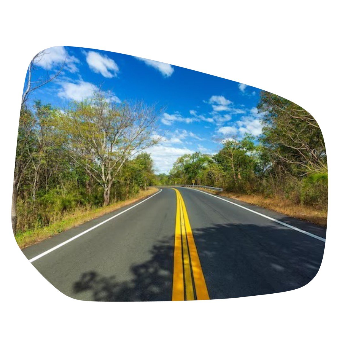 Mitsubishi Mirage 2013-2022 Luneta espejo retrovisor Alternativo - Image 2