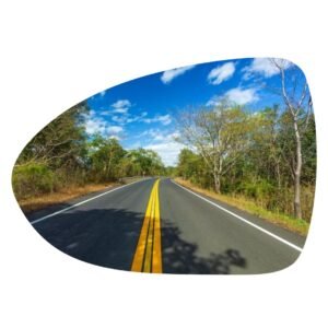 Kia Rio 5 2012-2016 Luneta espejo retrovisor Alternativo