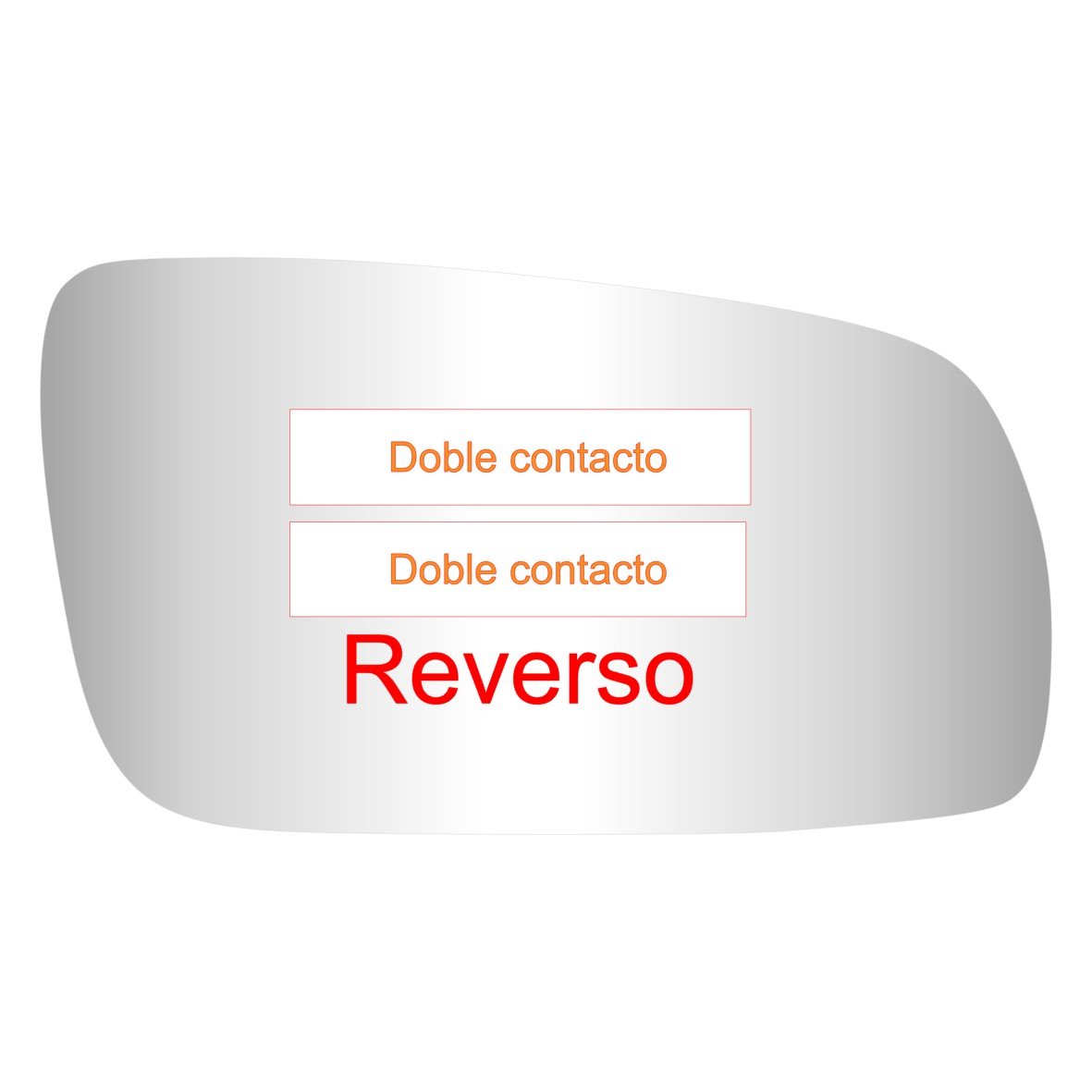 Volkswagen Bora Gol G3 1998-2008 Luneta espejo retrovisor Alternativo - Image 3