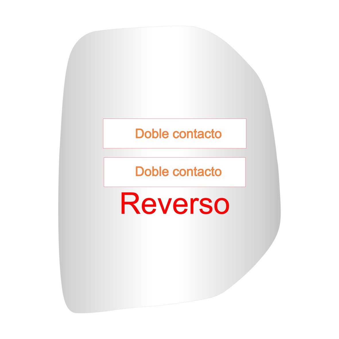 Peugeot Partner Maxi 2008-2014 Luneta espejo retrovisor Alternativo - Image 3