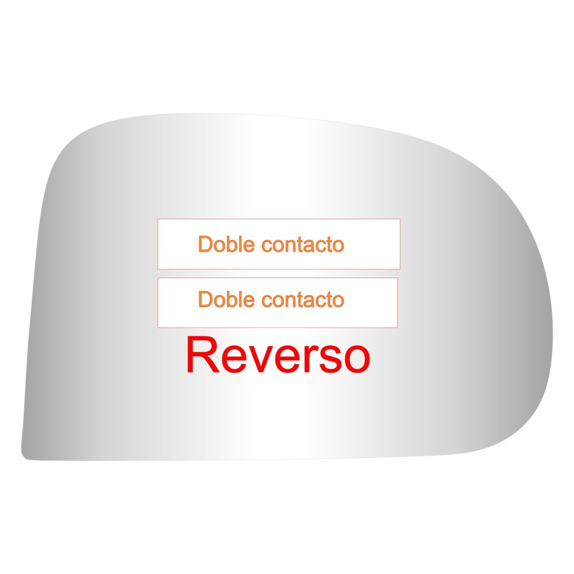 Hyundai Atos 1998-2006 Luneta espejo retrovisor Alternativo - Image 3