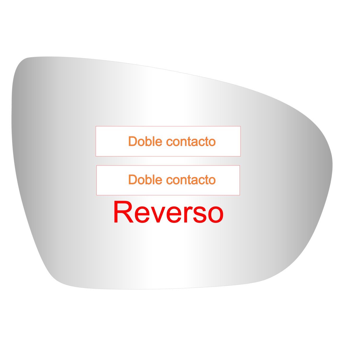 Kia Optima 2011-2017 Luneta espejo retrovisor Alternativo - Image 3