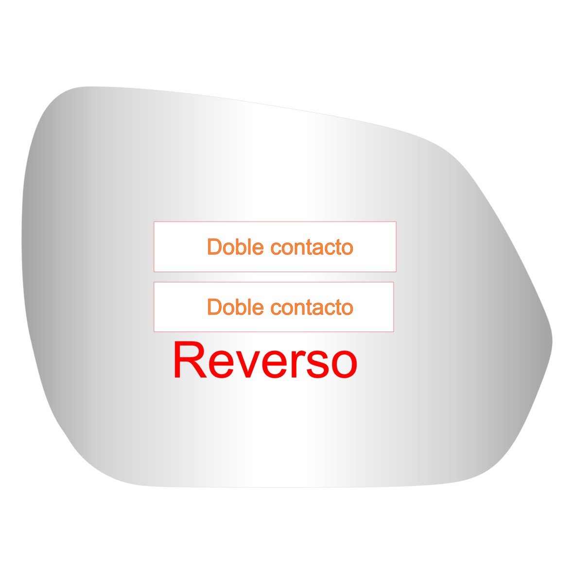 Kia Sonet 2020-2023 Luneta espejo retrovisor Alternativo - Image 3