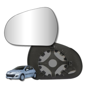 Peugeot 207 2008-2012 Luneta espejo retrovisor Original
