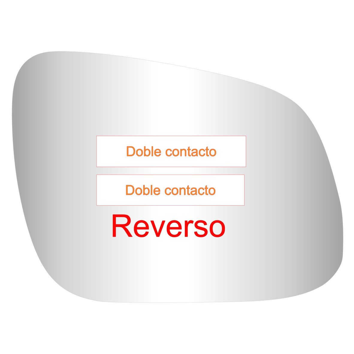 Chevrolet Spark GT 2010-2022 Luneta espejo retrovisor Alternativo - Image 4