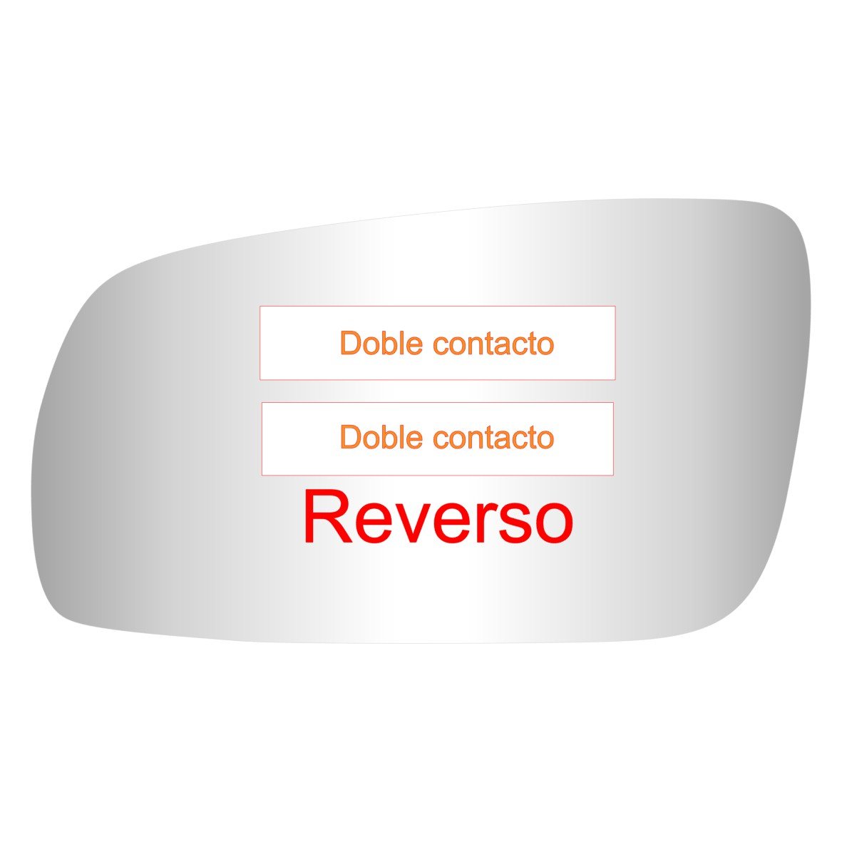 Volkswagen Bora Gol G3 1998-2008 Luneta espejo retrovisor Alternativo - Image 4
