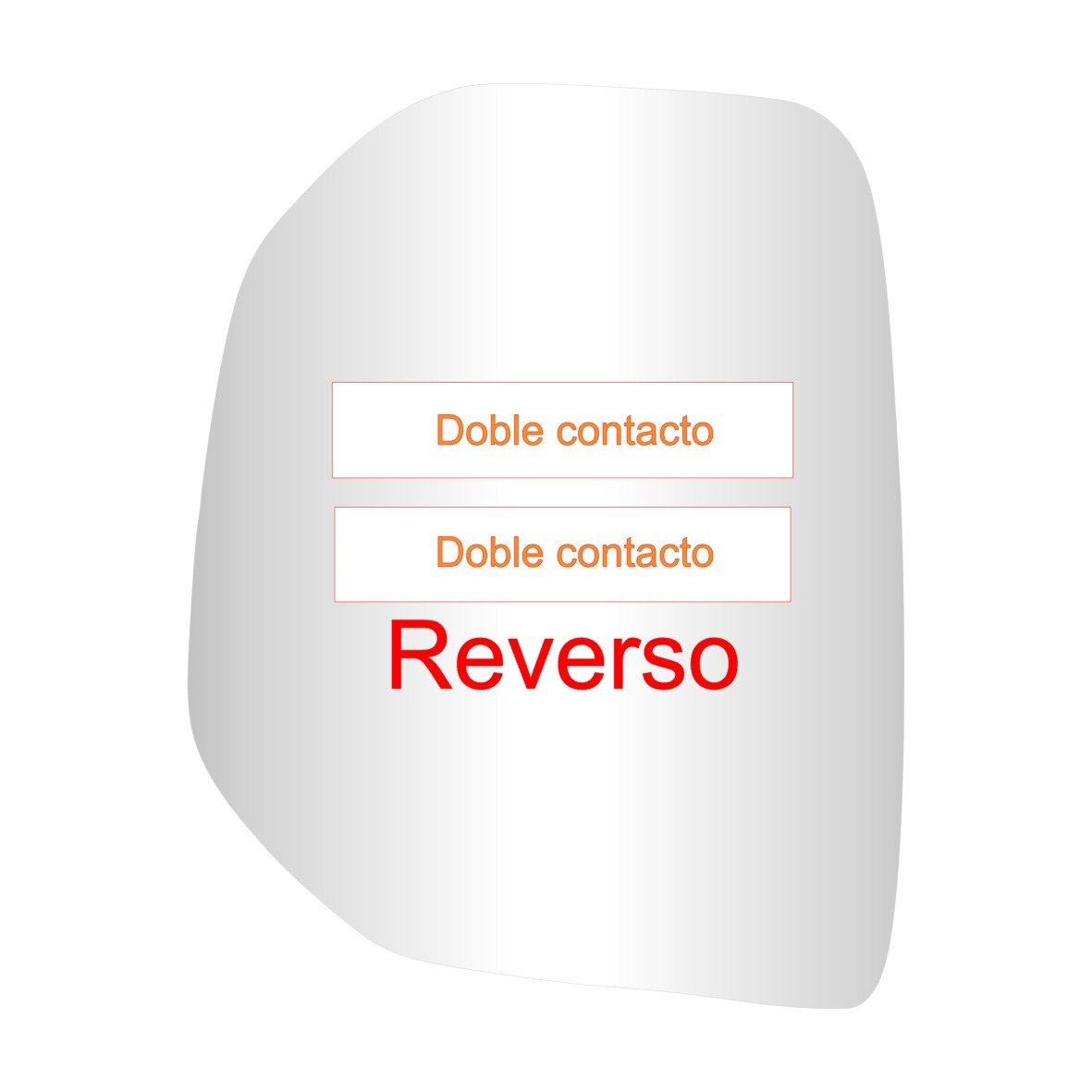 Peugeot Partner Maxi 2008-2014 Luneta espejo retrovisor Alternativo - Image 4