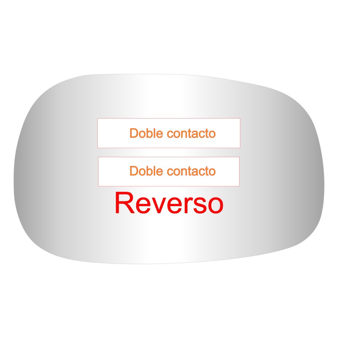 Ssangyong Rexton 2001-2009 Luneta espejo retrovisor Alternativo - Image 3