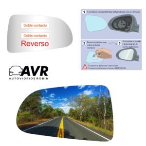 Dodge Dakota 2009-2016 Luneta espejo retrovisor Alternativo