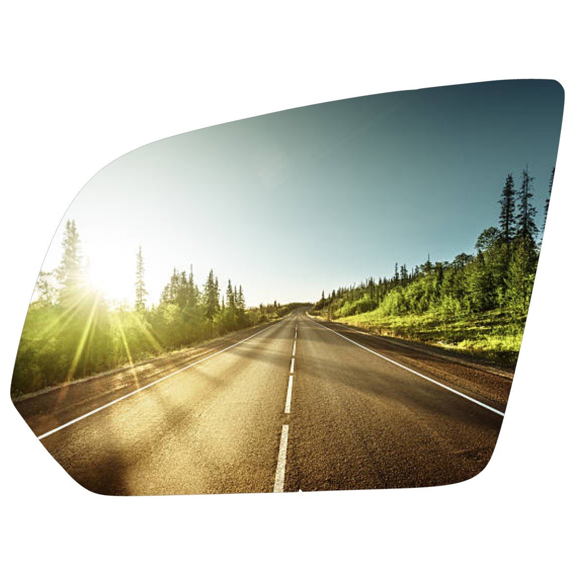 Mercedes Benz Vito 2014-2022 Luneta espejo retrovisor Original