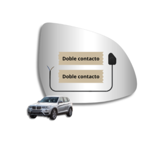 BMW X3 2017-2021 Luneta espejo retrovisor Alternativo