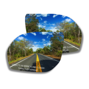 Hyundai Santa Fe 2015-2019 Luneta alternativa espejo retrovisor