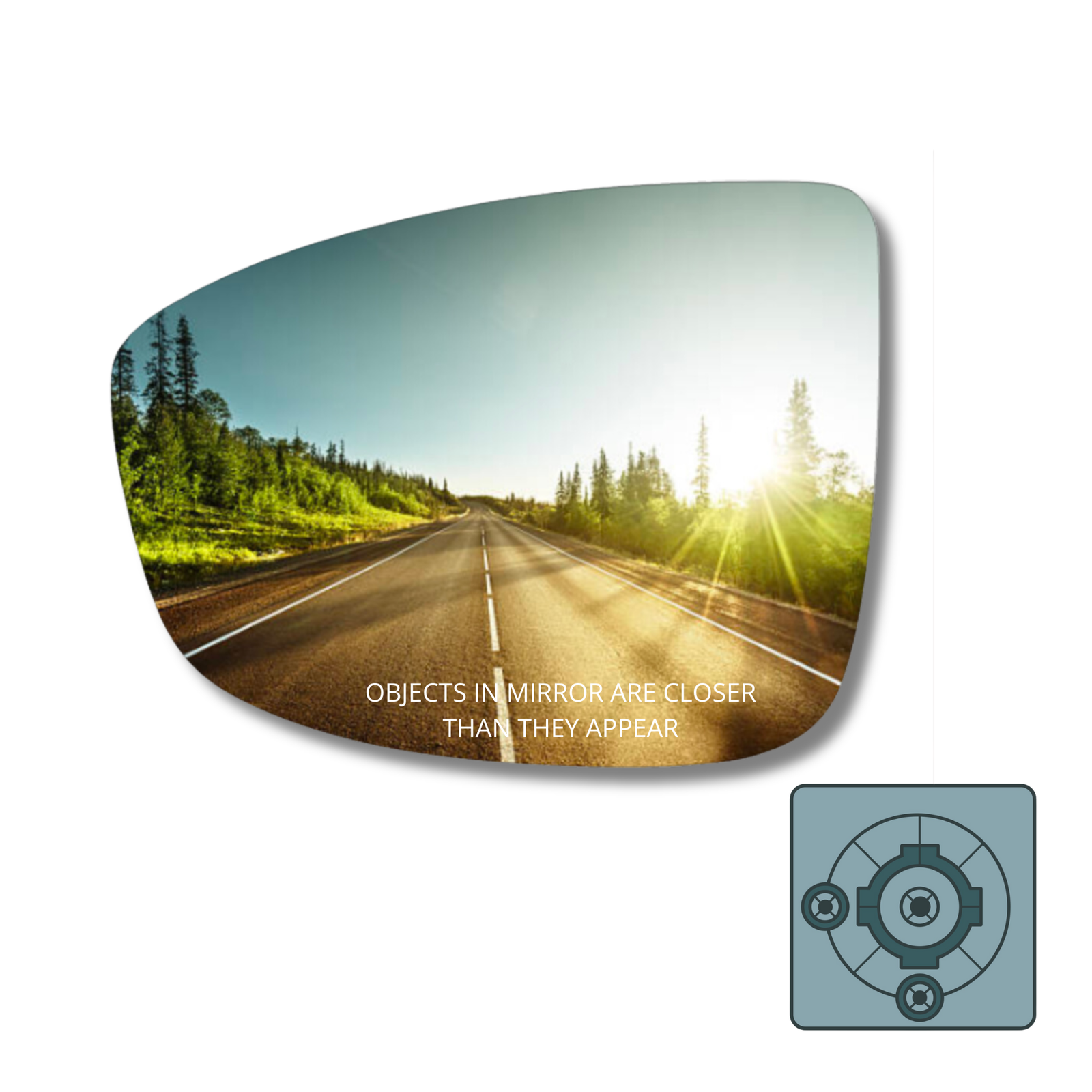 Mazda CX5 2011-2015 espejo retrovisor - Image 3