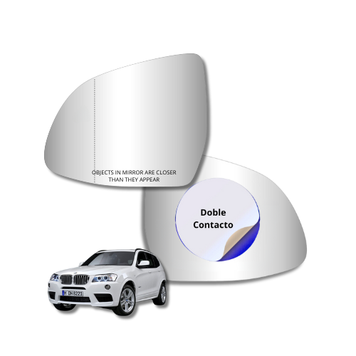 BMW X3 2013-2018 Alternativo Luneta espejo retrovisor sin senso