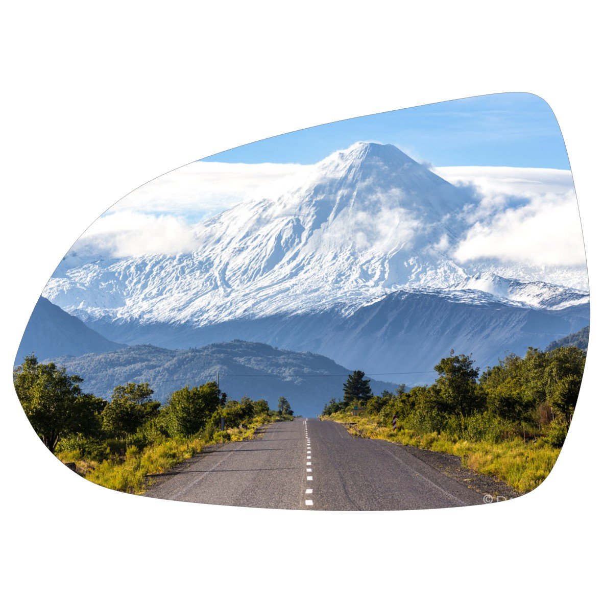 Changan Alsvin 2016-2023 Luneta espejo retrovisor Original - Image 3