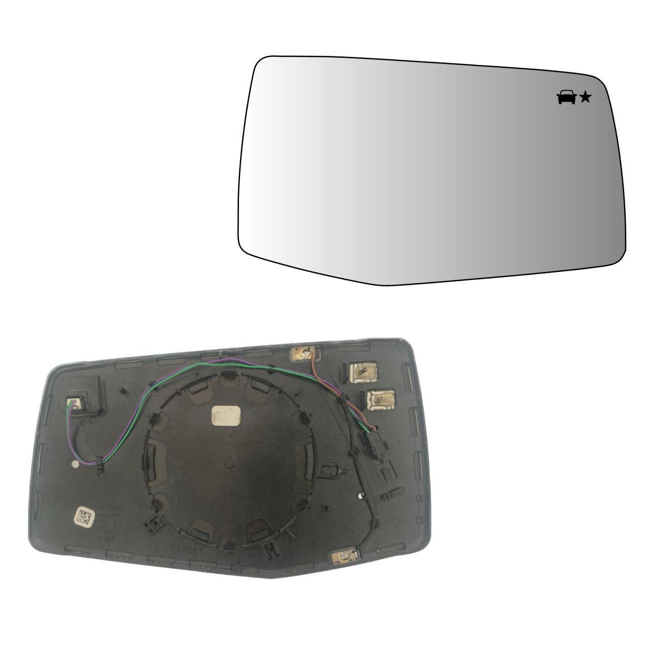 Chevrolet Silverado 2019-2023 Luneta espejo retrovisor Original - Image 2