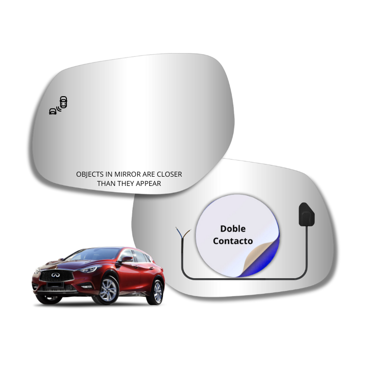 Infiniti Q30 2013-2022 Luneta espejo Retrovisor con sensor Alternativo - Image 2