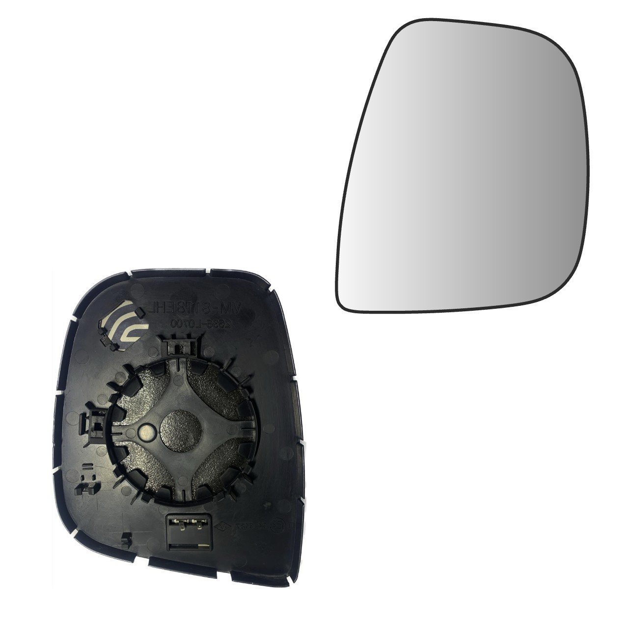 Citroen Berlingo 2008-2022 Luneta espejo retrovisor Original