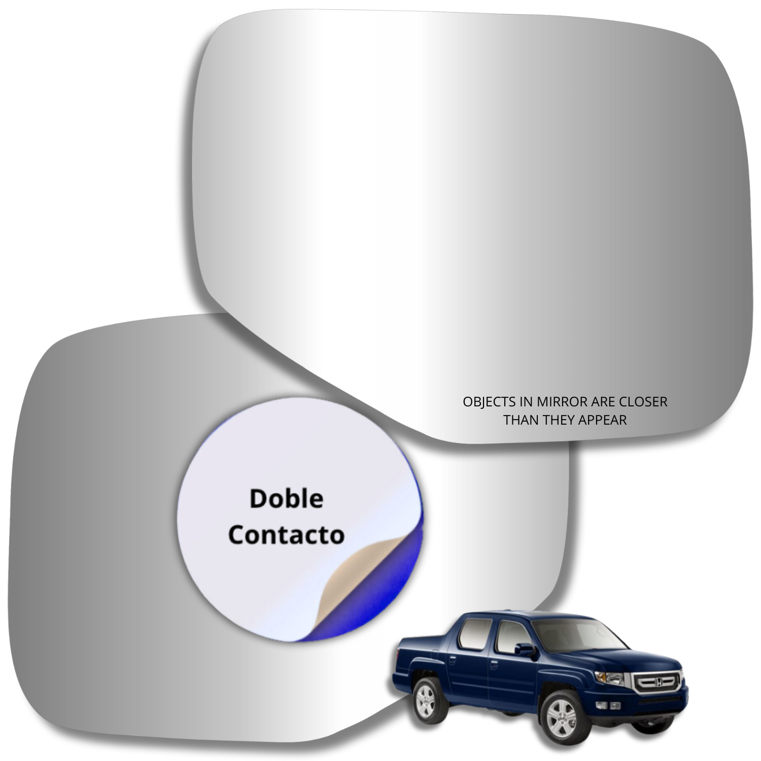 Honda Ridgeline 2005-2014 Luneta espejo retrovisor - Image 2