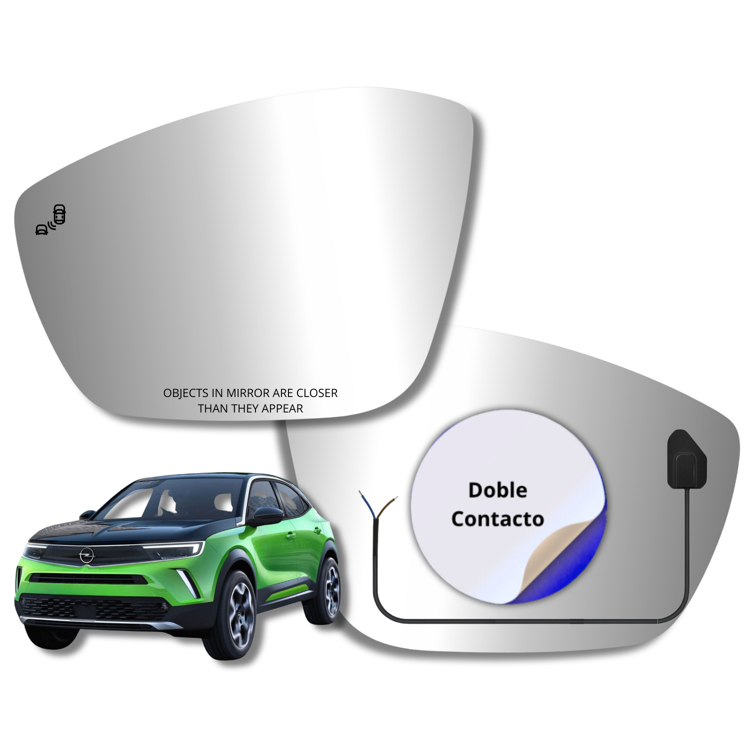 Opel Mokka 2021-2023 espejo retrovisor Alternativo