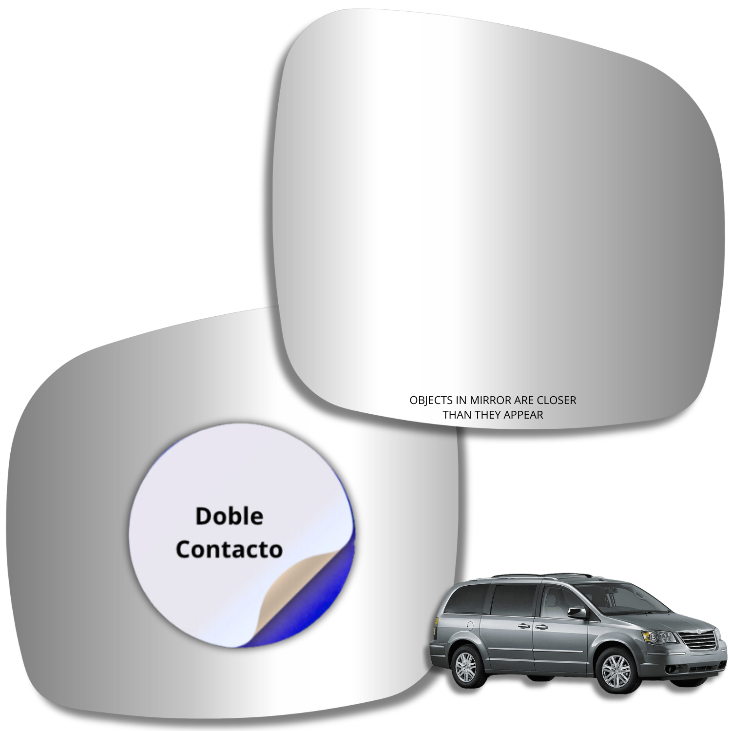 Chrysler Country 2008-2012 Luneta espejo retrovisor Alternativo - Image 2