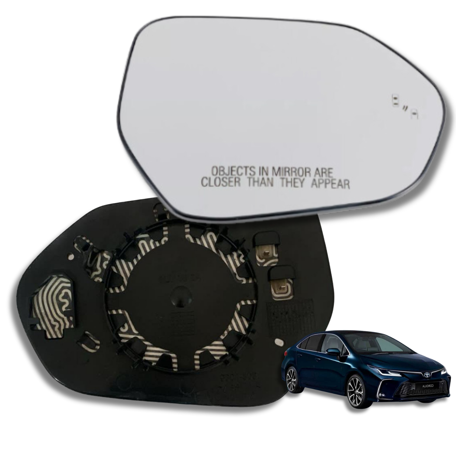 Toyota Corolla 2018-2025 Luneta Espejo Retrovisor Original - Image 2