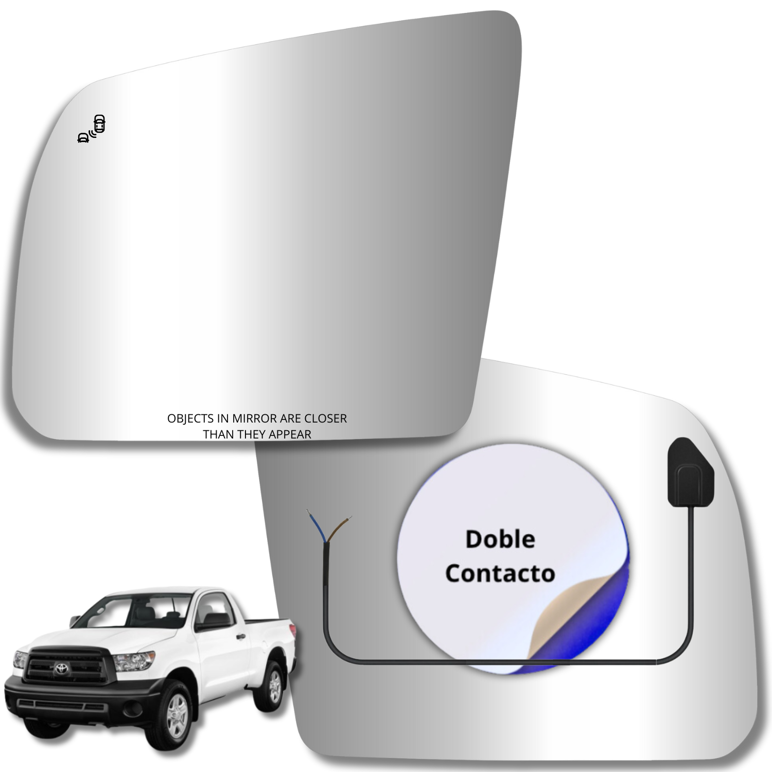 Toyota Tundra 2007-2013 espejo retrovisor Alternativo