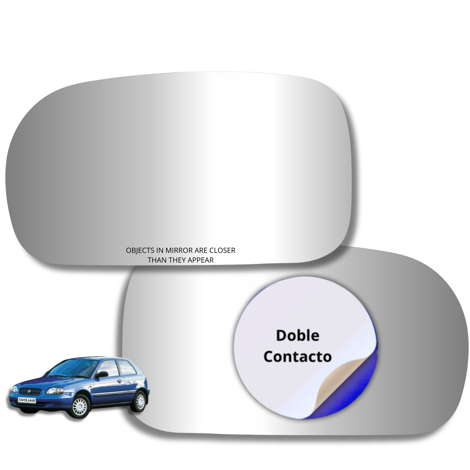 Suzuki Baleno 1995-2002 Luneta espejo retrovisor Alternativo