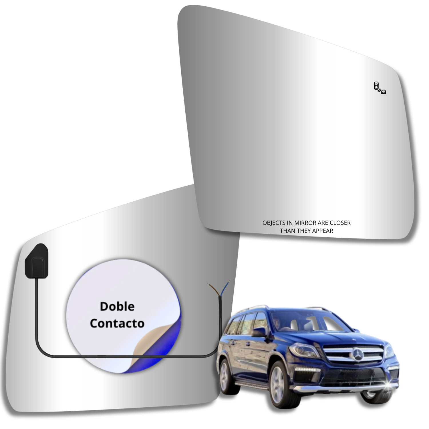 Mercedes Benz CL350 GLA500 GLS ML350 2011-2015 Luneta espejo retrovisor - Image 2