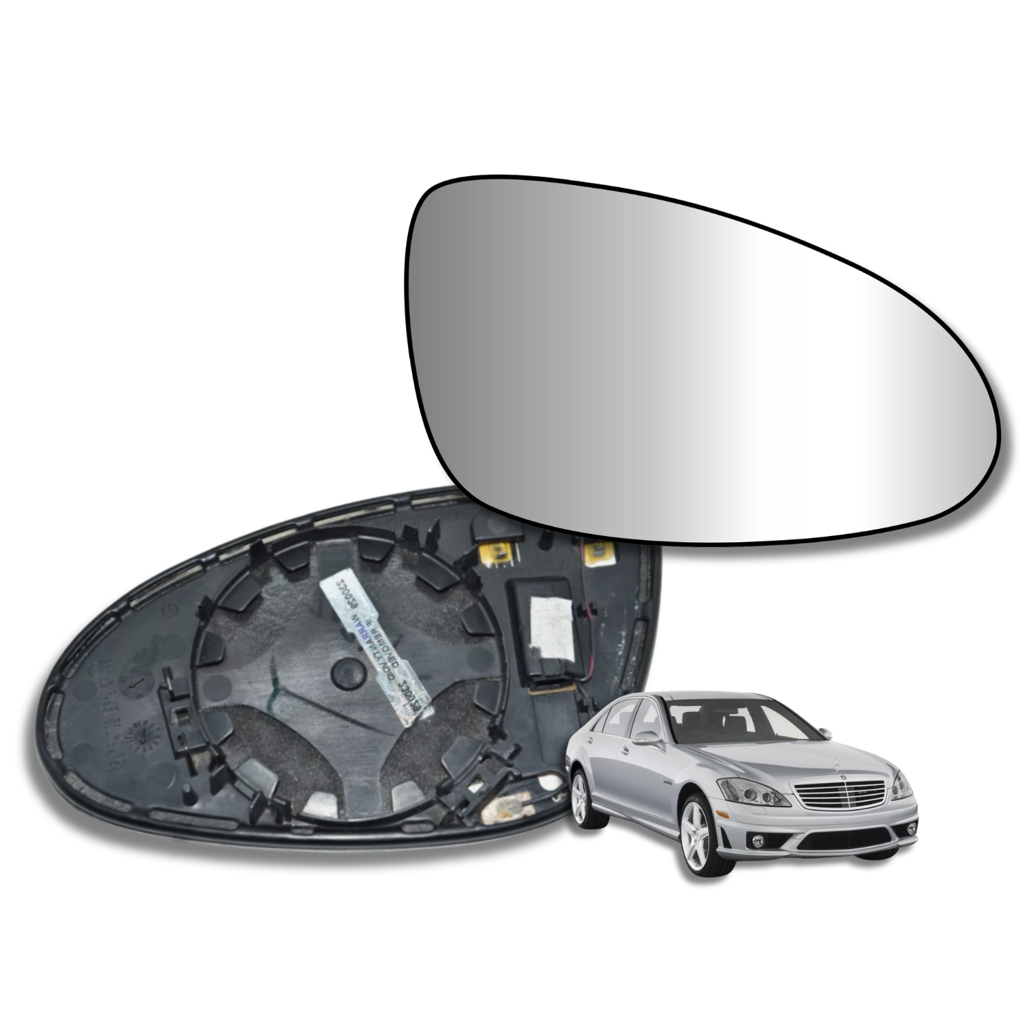 Mercedes Benz S500 2005-2009 Luneta espejo retrovisor Original - Image 4