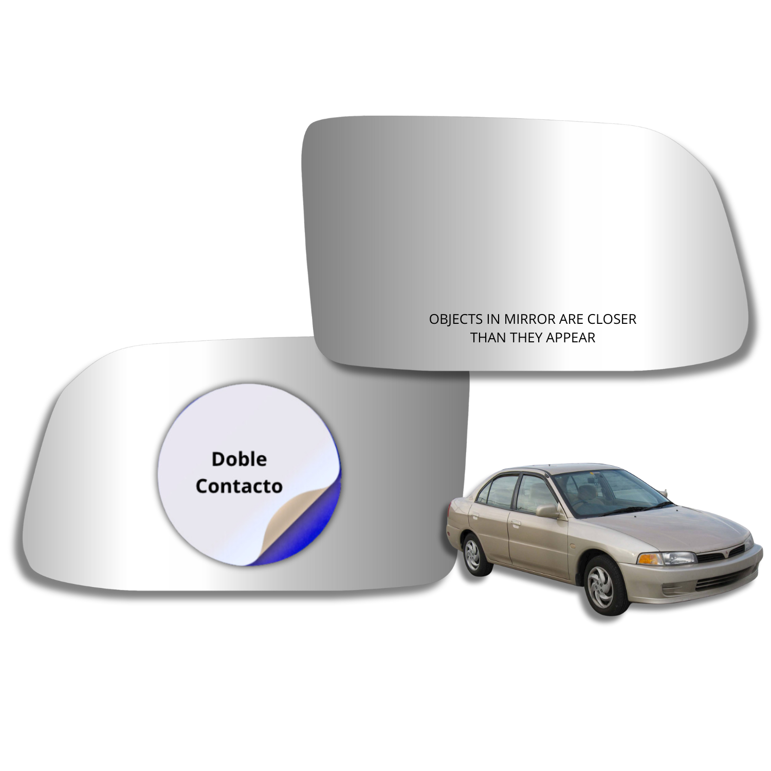 Mitsubishi Mirage 1995-2001 Luneta Espejo Retrovisor Alternativo - Image 2