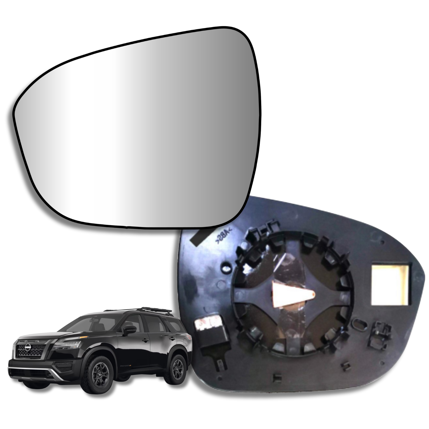 Nissan Pathfinder 2023-2025 Luneta espejo retrovisor Original