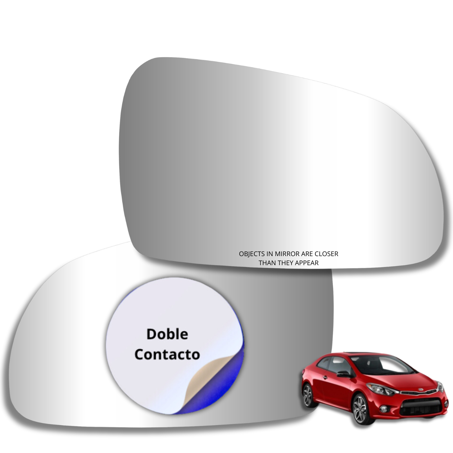 Kia Cerato Koup 2013-2018 Luneta espejo retrovisor Alternativo - Image 2