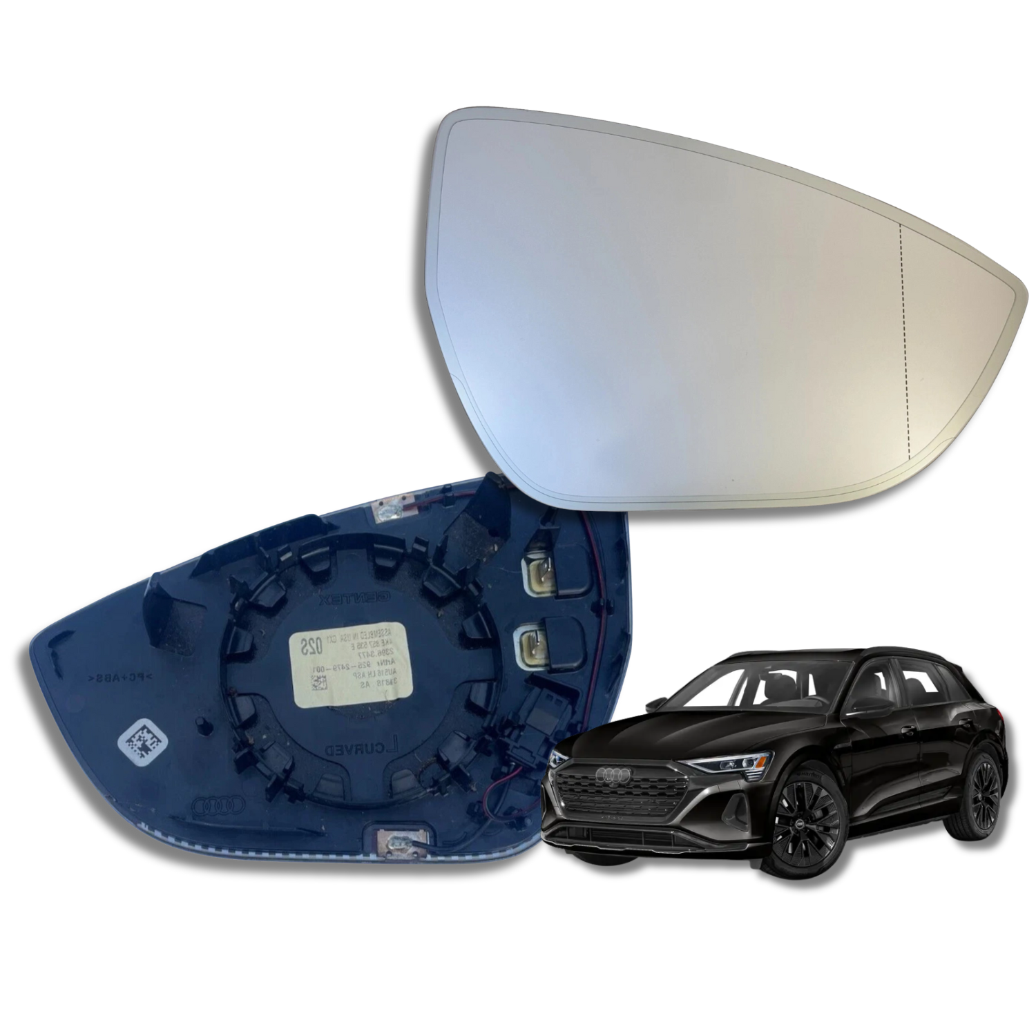 Audi Q8 E-Tron 2022-2026 Espejo Original con Sensor Fotocromático - Image 2