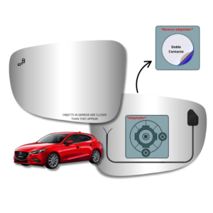 Mazda 3 2015-2018 Luneta espejo retrovisor Alternativo