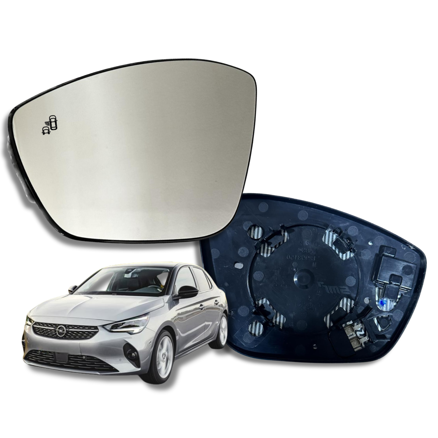 Opel Corsa 2020-2023 Luneta espejo retrovisor Original - Image 2