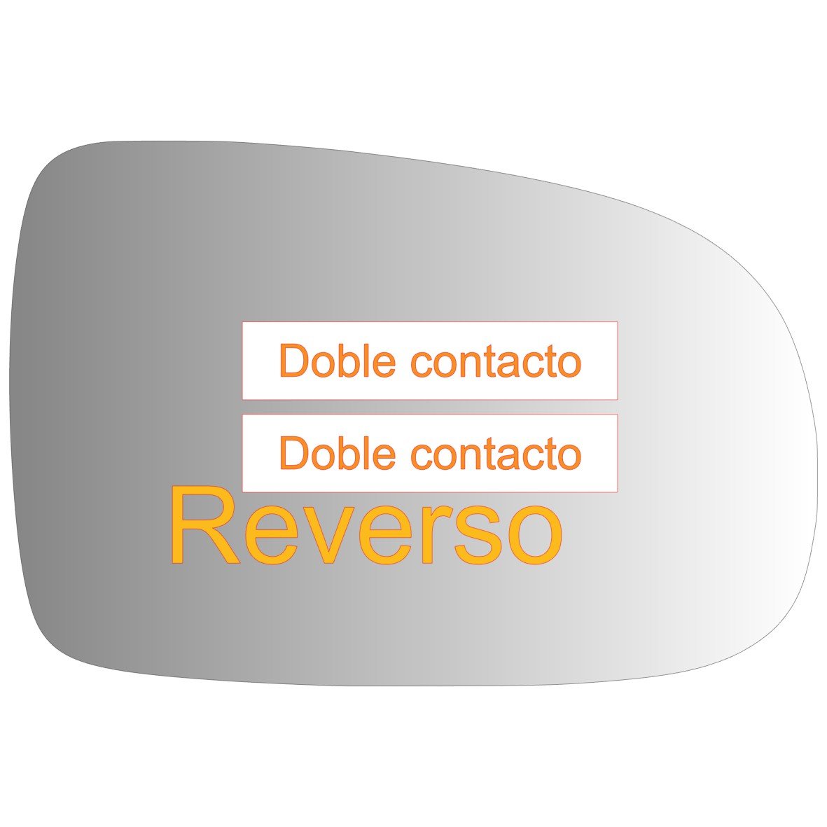 Chevrolet Corsa Plus 2004-2010 Luneta espejo retrovisor Alternativo - Image 4