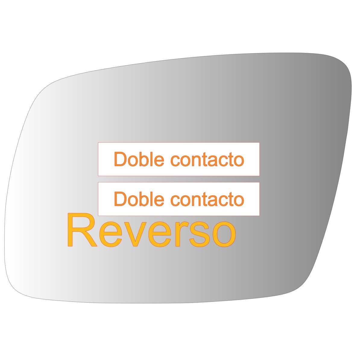 Dodge Journey 2009-2018 Luneta espejo retrovisor Alternativo - Image 3