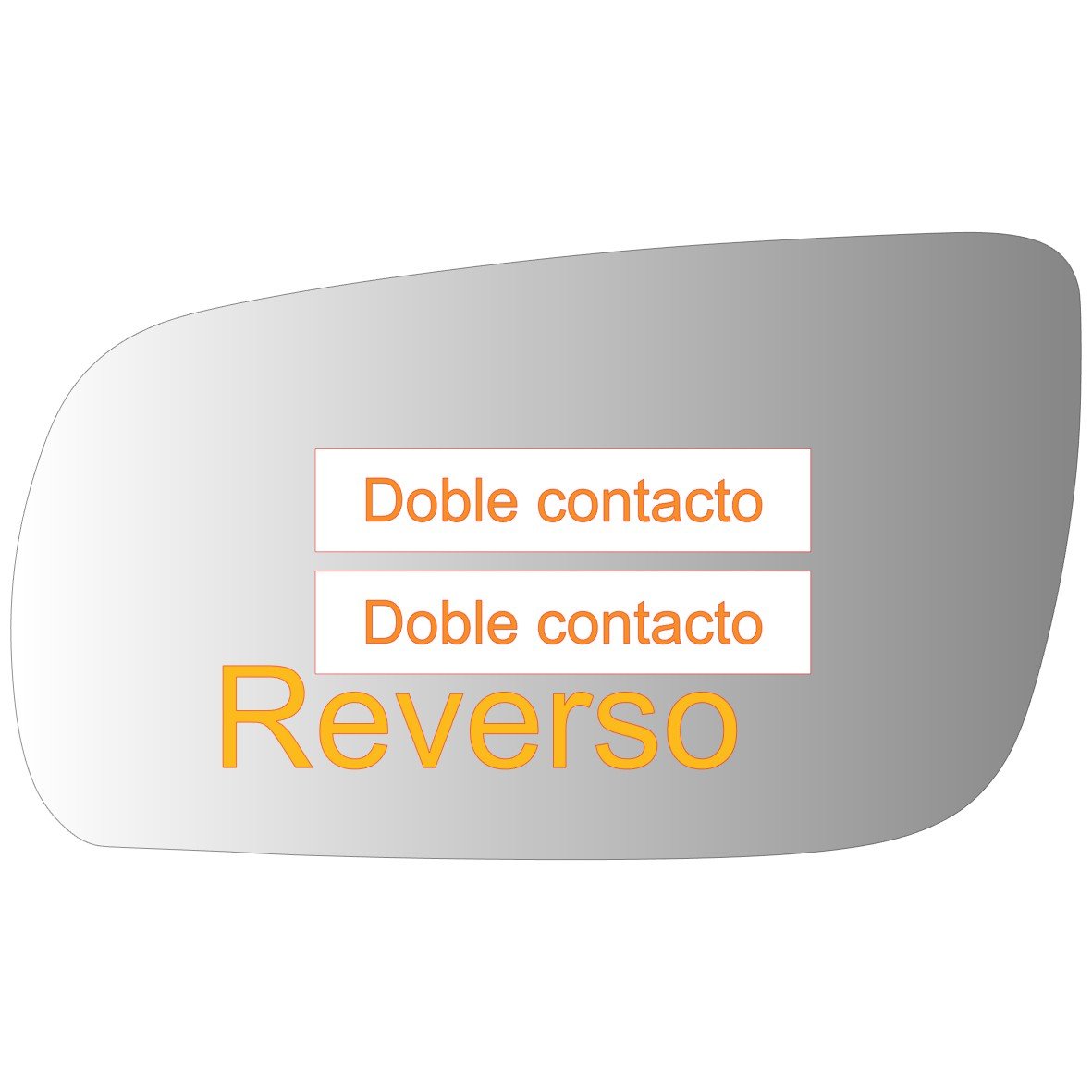 Volkswagen Bora 2001-2010 Luneta espejo retrovisor Alternativo - Image 3