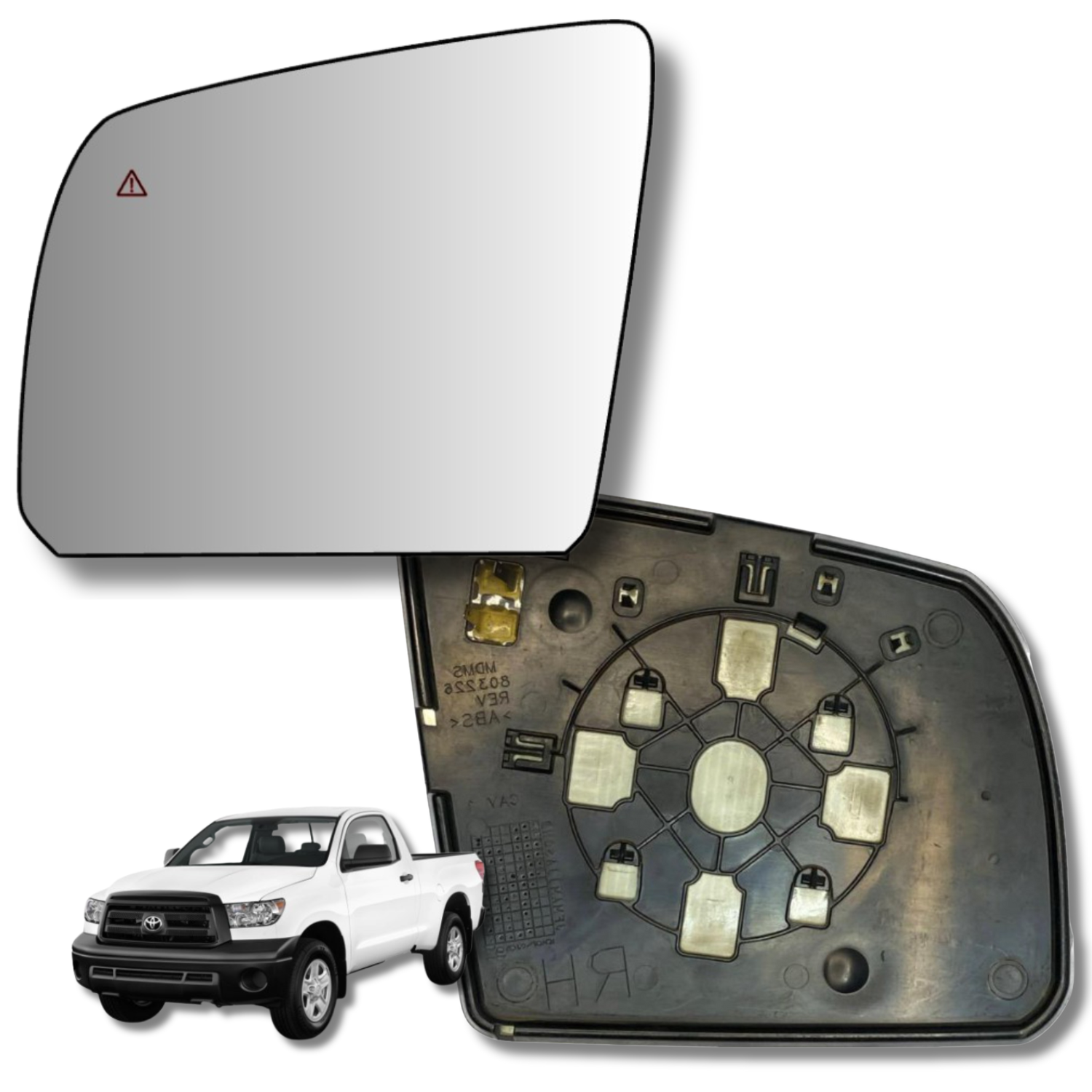 Toyota Tundra 2007-2013 Luneta espejo retrovisor Original