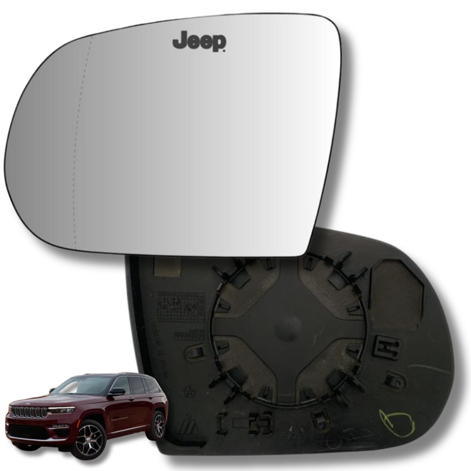 Jeep Cherokee 2020-2023 Luneta espejo retrovisor Original