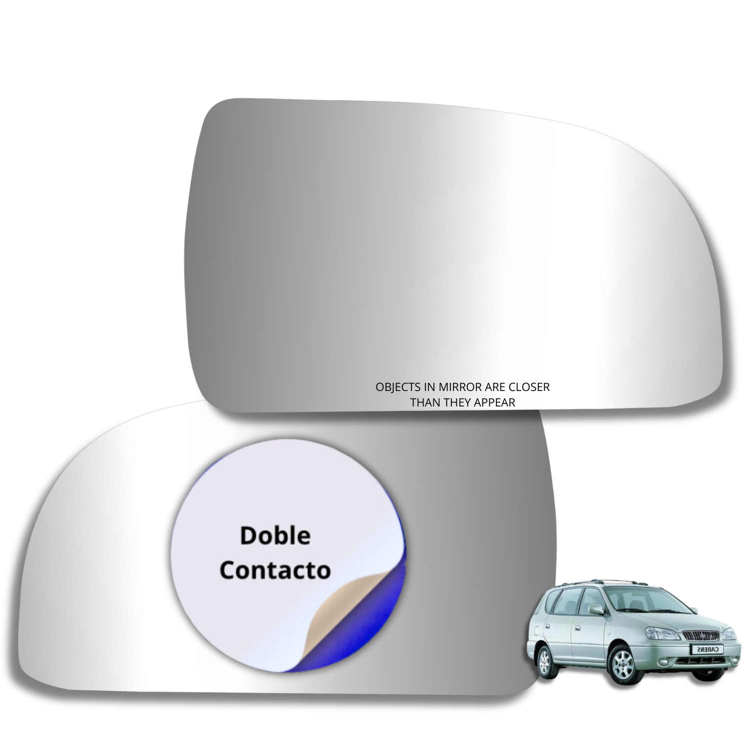 Kia Carens 1999-2002 Luneta espejo retrovisor Alternativo - Image 2