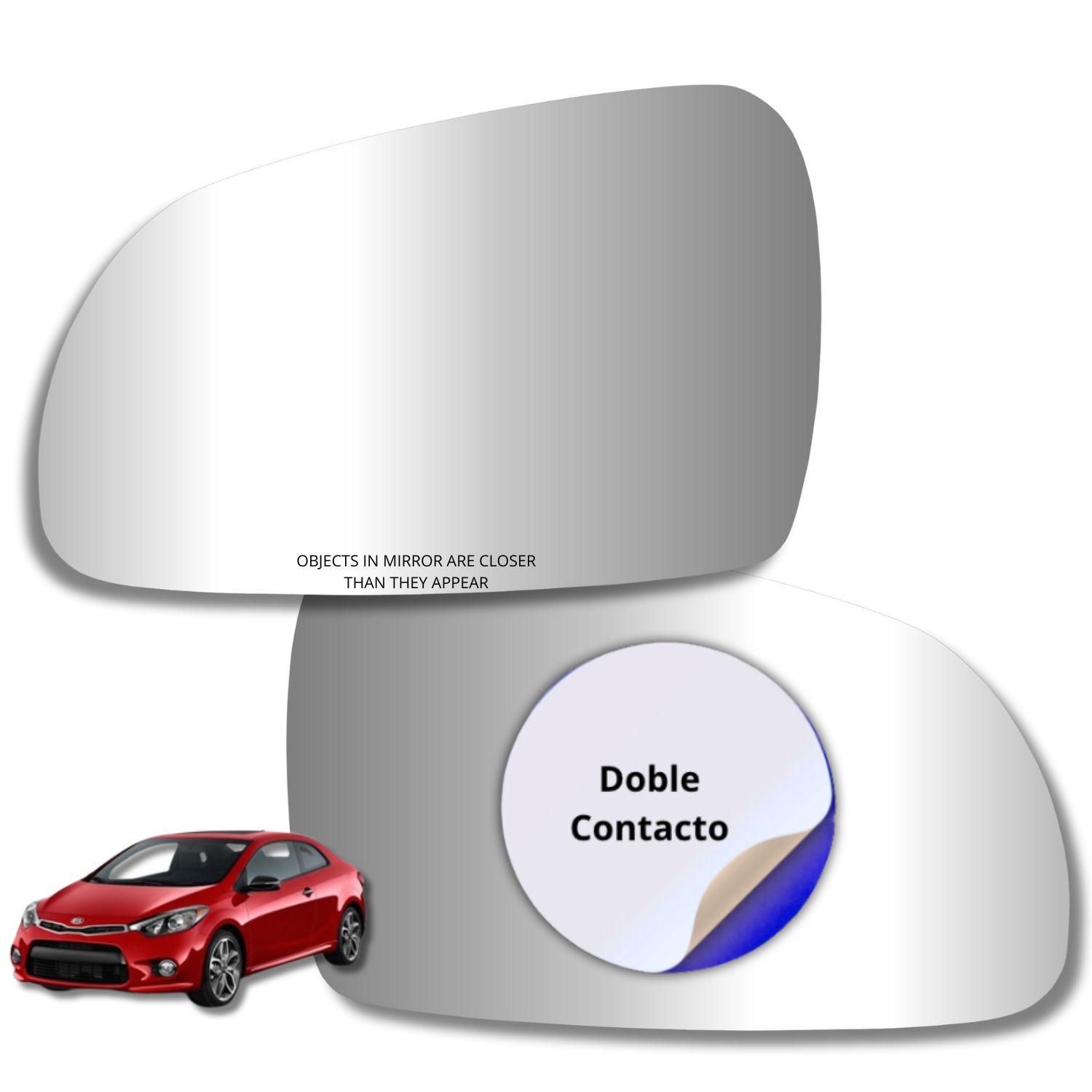 Kia Cerato Koup 2013-2018 Luneta espejo retrovisor Alternativo