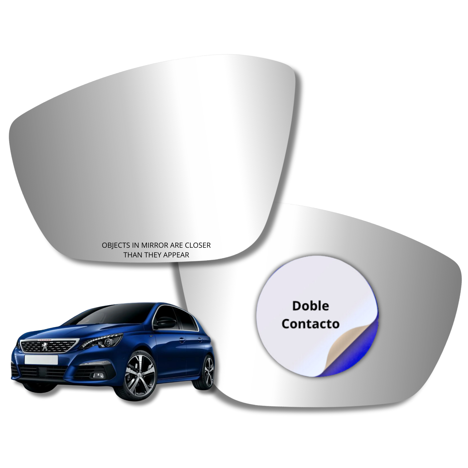 Peugeot 308 2014-2021 Luneta espejo retrovisor Alternativo - Image 3