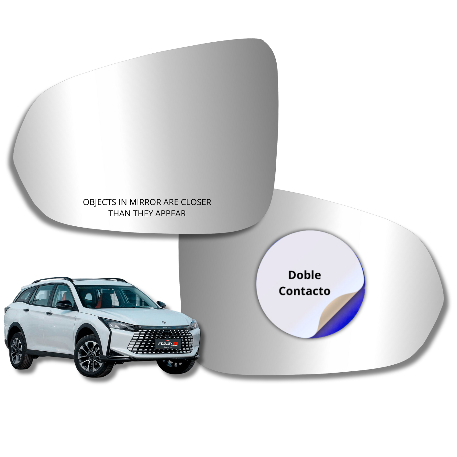 DFSK Aeolus GS Cross 2024-2025 Luneta Espejo Retrovisor Alternativo