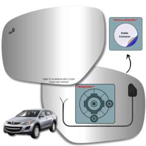 Mazda CX9 2009-2016 Luneta espejo retrovisor Alternativo