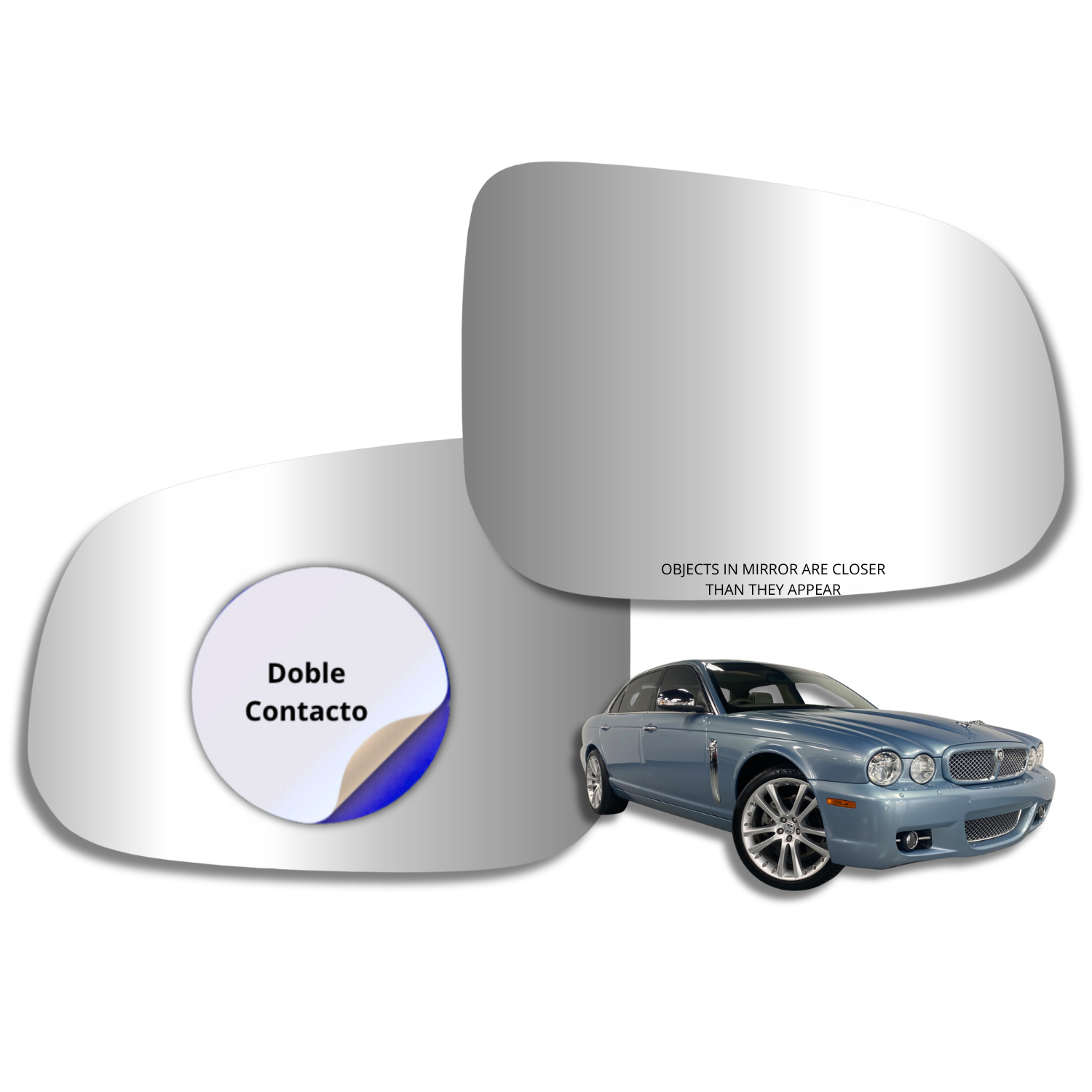 Jaguar Vanden Plas / Super V8 2008-2009 Luneta espejo retrovisor Alternativo - Image 2