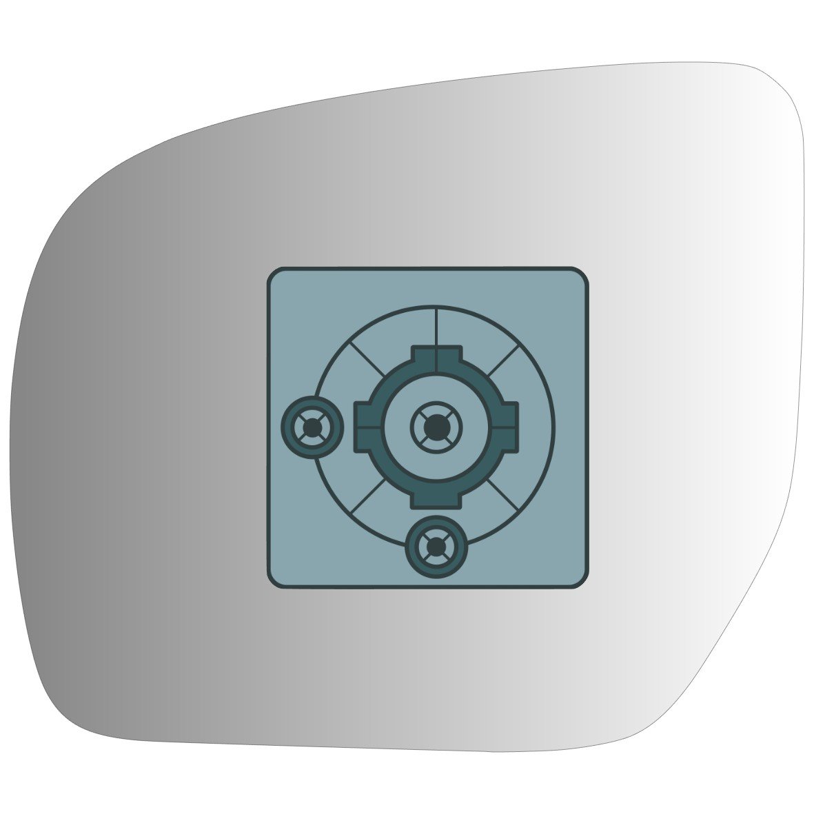 Subaru Impreza 2008-2011 Luneta espejo retrovisor Alternativo - Image 3