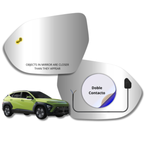 Hyundai Kona 2024-2026 Espejo Alternativo con Sensor de Punto Ciego