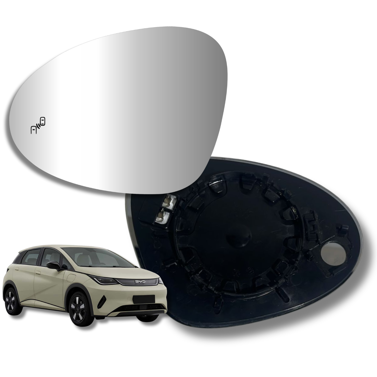 BYD Dolphin 2023-2025 Espejo Original con Sensor de Punto Ciego